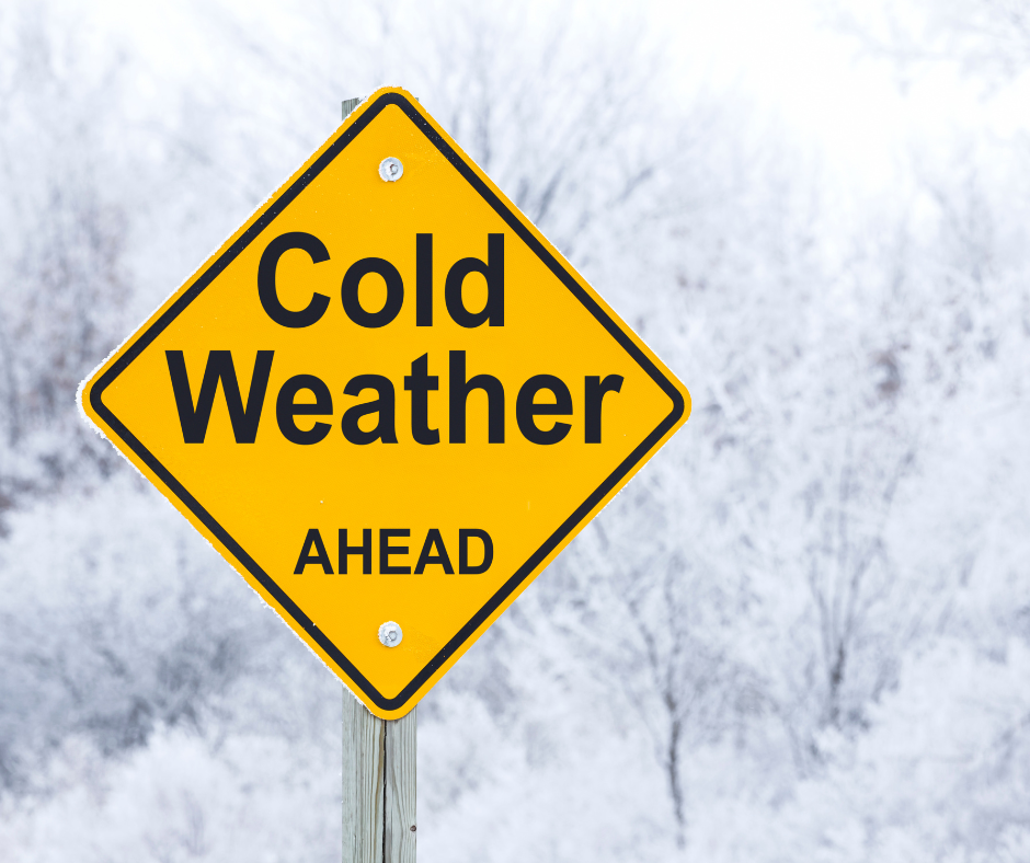 Cold Weather Sign