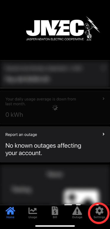 screen shot of myjnec