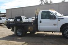 Unit#11- 2011 Ford F350 Reg/Cab Flat Bed-Picture-2